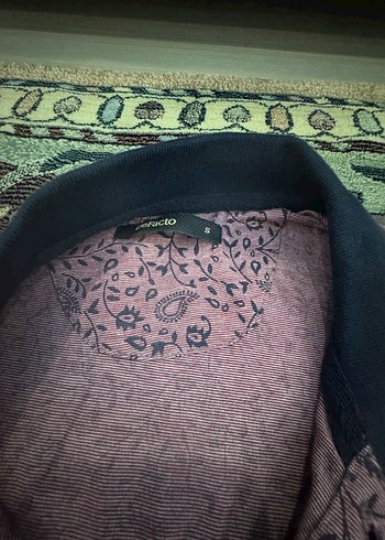 s Beden Defacto Mor Erkek Polo Tişört