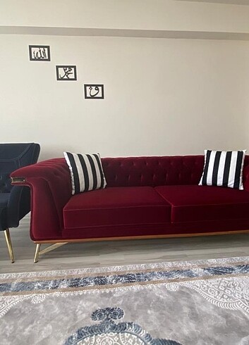 Sifir lüks salon takim mazadaki ile ayni