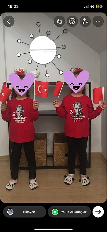Lcw 5-6yaş atatürklü üst body