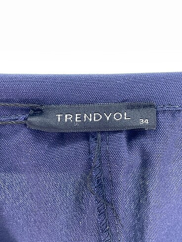 34 Beden lacivert Renk Trendyol & Milla Kısa Elbise %70 İndirimli.