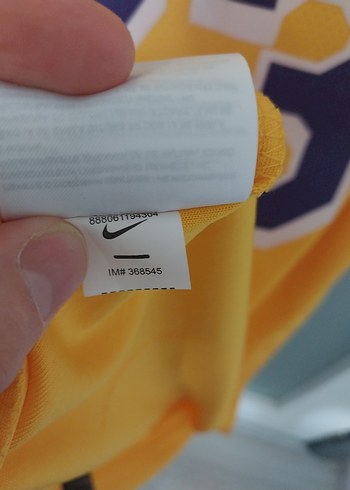 Diğer Sarı Lakers 23 Baskılı Erkek Atlet