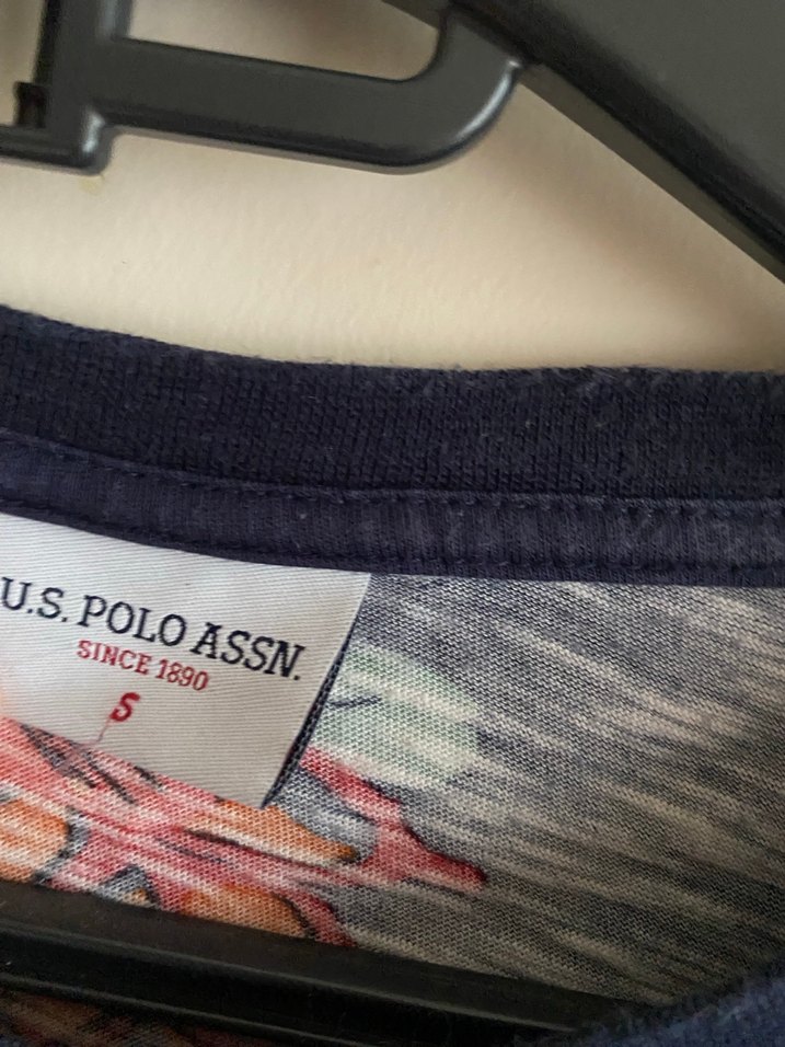 Lacivert Baskılı Kısa Kollu Erkek Tişört - Görsel 2