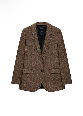 Zara Yunlu Kadin Blazer Ceket