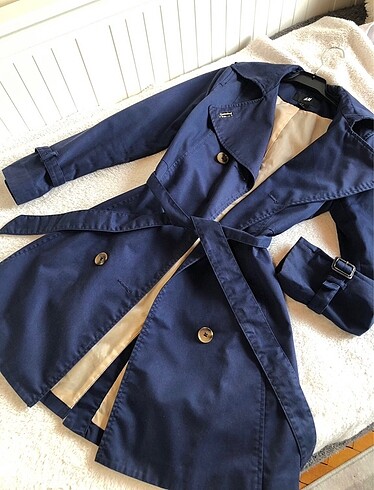 H&M H&M Lacivert Trençkot
