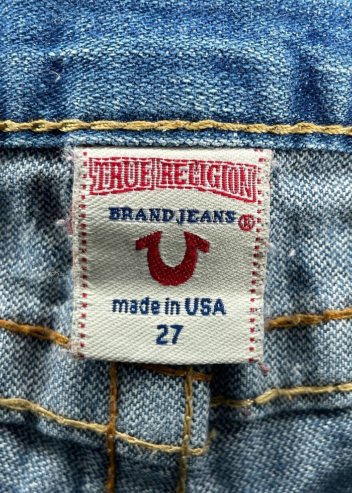 True Religion Jean / Kot Şort %70 İndirimli. - Görsel 4