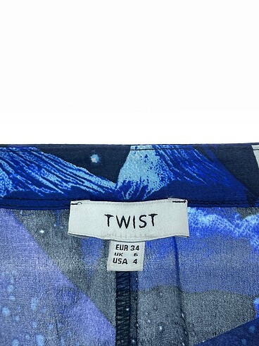 34 Beden çeşitli Renk Twist Kısa Elbise %70 İndirimli.