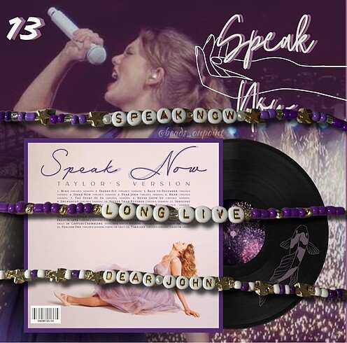 Taylor Swiftly Friendship Bracelet