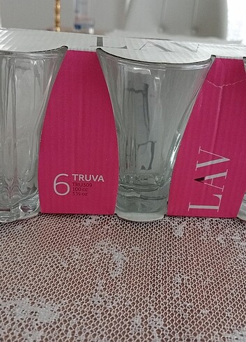 Lav Truva 6 li kahve Yanı bardağı