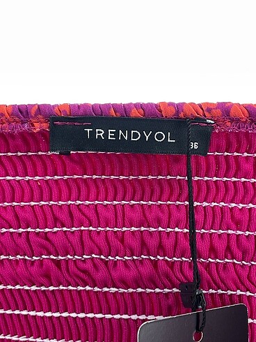 36 Beden çeşitli Renk Trendyol & Milla Kısa Elbise %70 İndirimli.