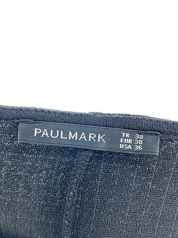 38 Beden siyah Renk Paulmark Kısa Elbise %70 İndirimli.