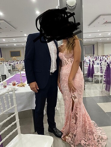Diğer Toz pembe abiye