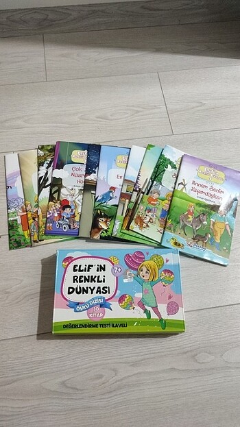 2.sınıf okuma kitabi ELİF'İN RENKLİ DÜNYASI