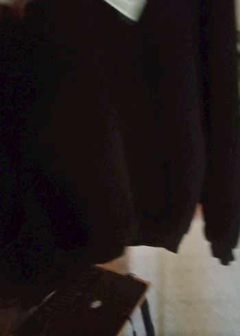 m Beden siyah Renk Siyah Baskılı Uzun Kollu Sweatshirt