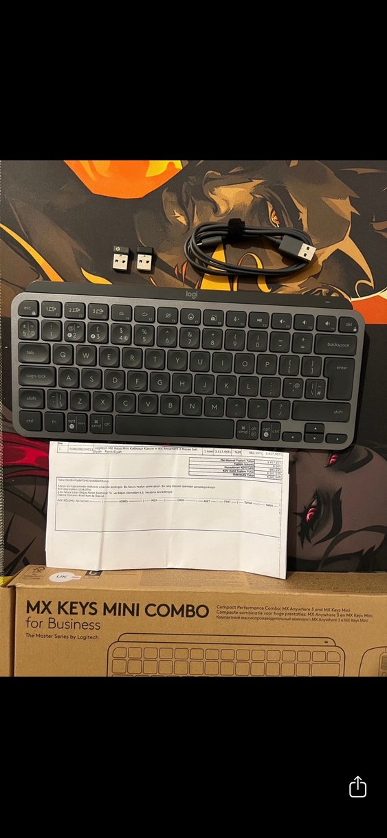 Logitech MX Keys Mini - Görsel 4
