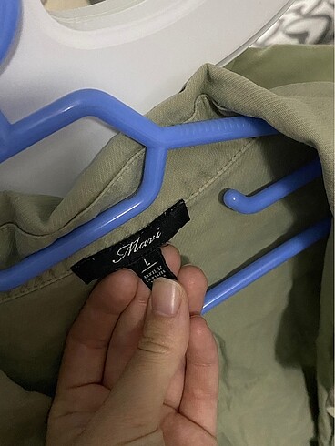 Mavi Jeans Mavi markalı çıtçıtlı gömlek