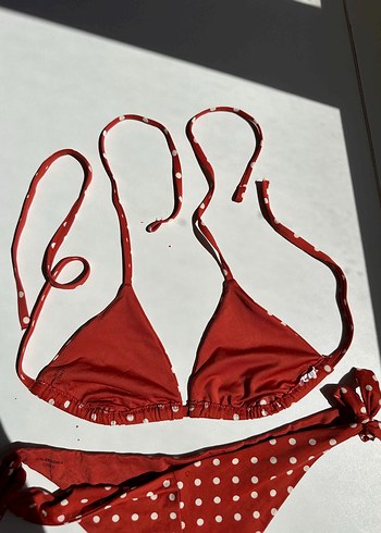 s Beden kırmızı Renk Calzedonia Bikini Takımı