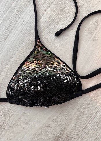 xs Beden Calzedonia pullu bikini üstü