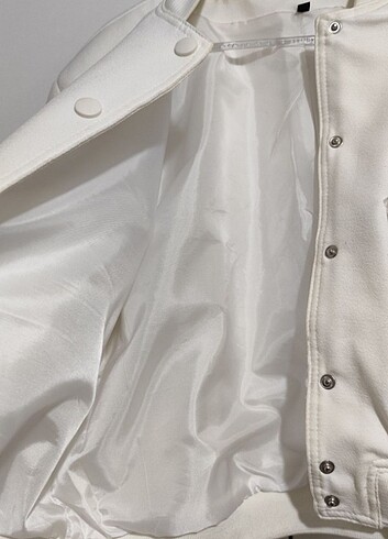 Ekru mevsimlik ceket  - Görsel 3