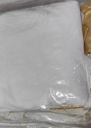 dantelli simli çift kişilik pike takımı - Görsel 6