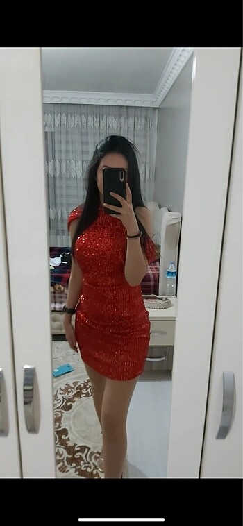 Mini gece elbisesi - Görsel 2