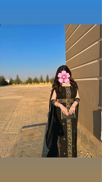 Siyah Yöresel abiye