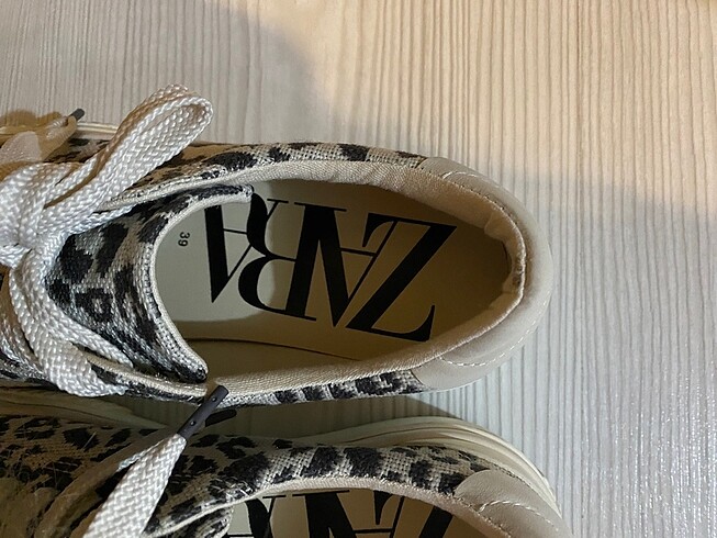 39 Beden Zara Leopar Ayakkabı