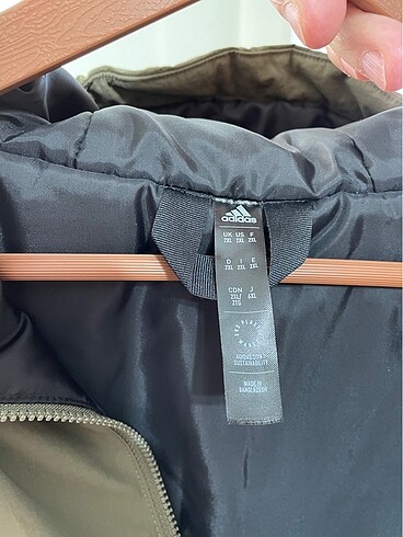 2xl Beden yeşil Renk Adidas mont