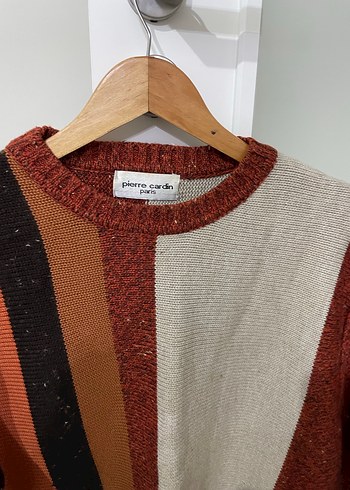 Erkek   Pierre cardin Kahverengi Desenli Kazak - Görsel 2