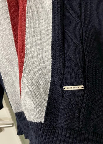 Pierre Cardin Gri Triko Erkek Kazak - Görsel 3