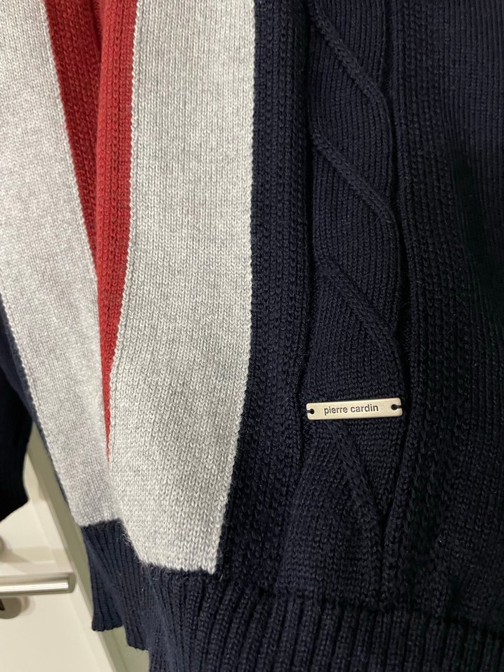 Pierre Cardin Gri Triko Erkek Kazak - Görsel 3