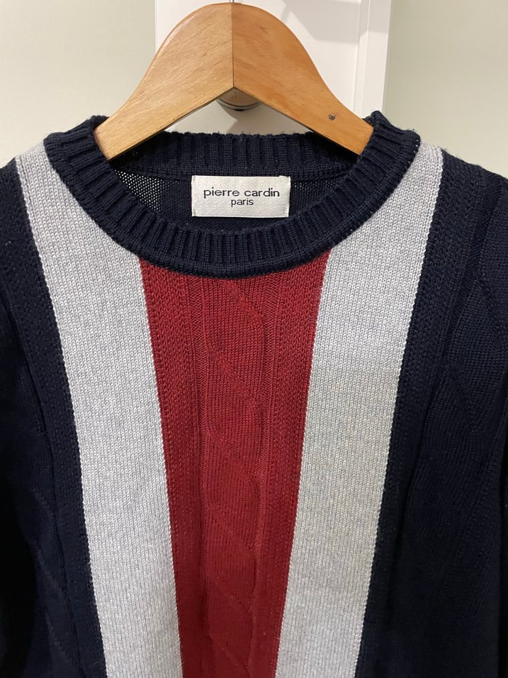 Pierre Cardin Gri Triko Erkek Kazak - Görsel 2