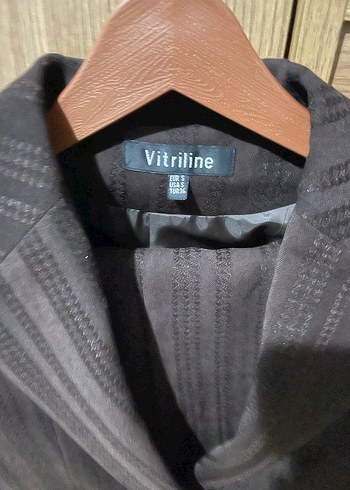 Kahverengi Süet Kadın Blazer Ceket - Görsel 2