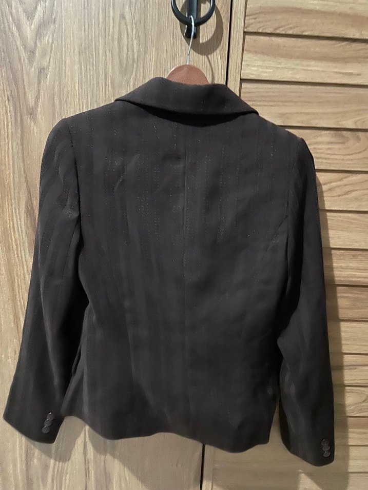 Kahverengi Süet Kadın Blazer Ceket - Görsel 3