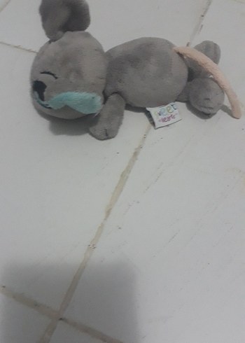 Fisher Price Gri Sevimli Peluş Fare Oyuncak