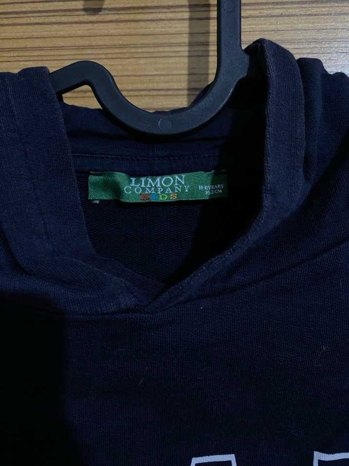 lacivert sweatshirt  - Görsel 3