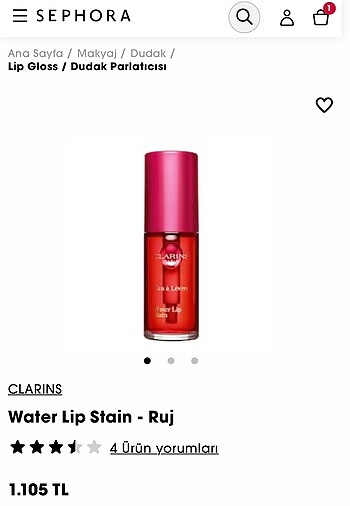 Clarins Clarins Lip Stain