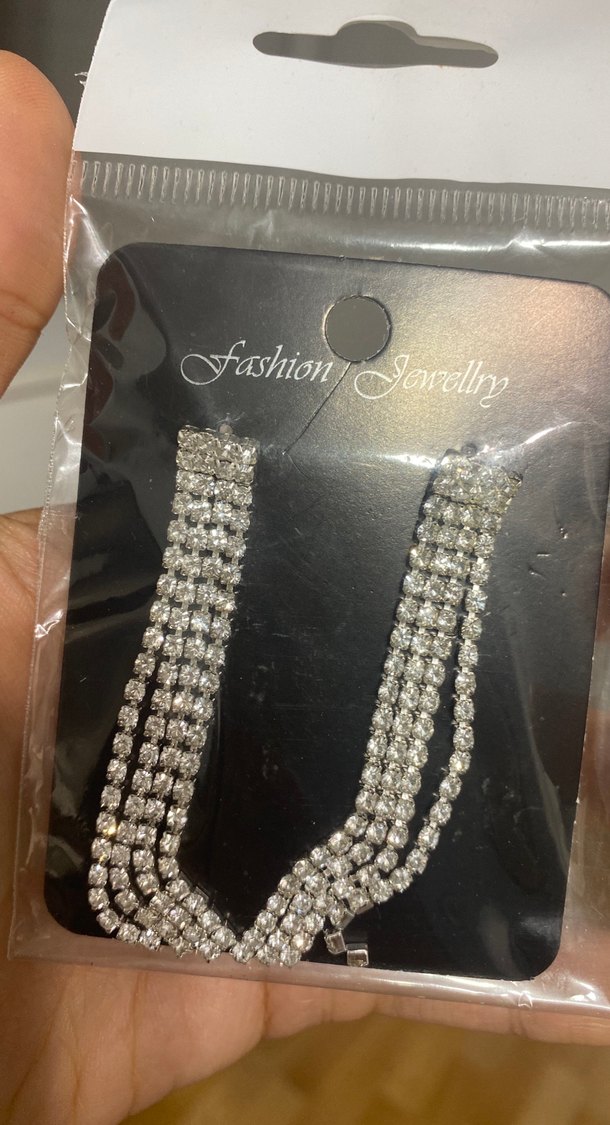 Parlak Pullu Kadın El Zinciri - Görsel 2