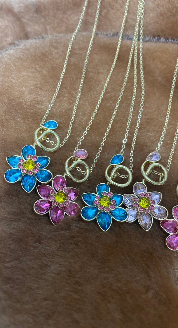 Lidya çiçek kolye - Görsel 3