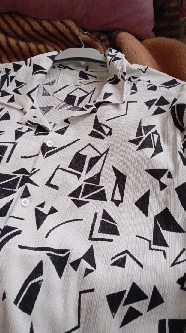 Baskılı Beyaz Gri Çocuk Battaniyesi - Görsel 2