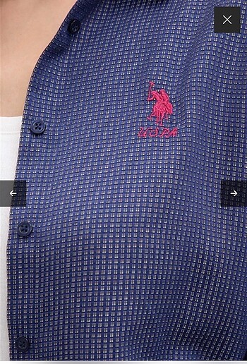 U.S Polo Assn. Uspa lacivert gömlek
