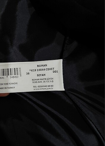 Roman Marka Kadın Ceket/Blazer - Görsel 5
