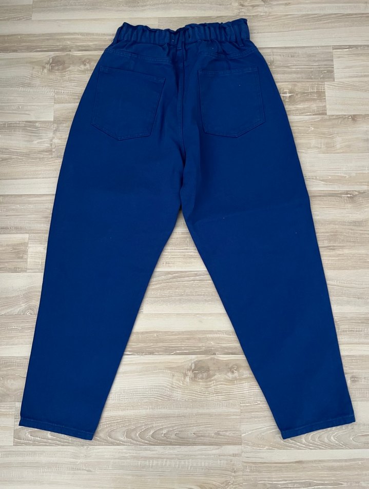 Adil Işık kadın mavi denim pantolon - Görsel 2