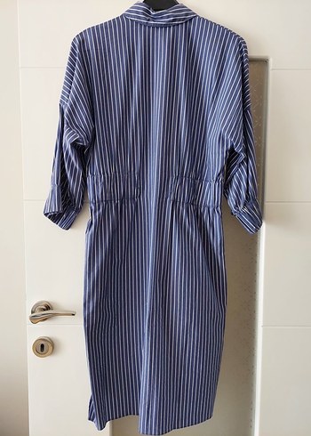 Adil Işık mavi gömlek elbise - Görsel 4