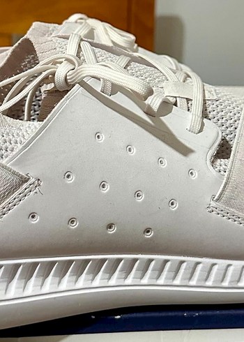 Under Armour erkek beyaz bez ayakkabı - Görsel 2