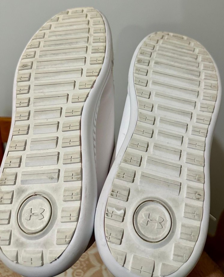 Under Armour erkek beyaz bez ayakkabı - Görsel 4
