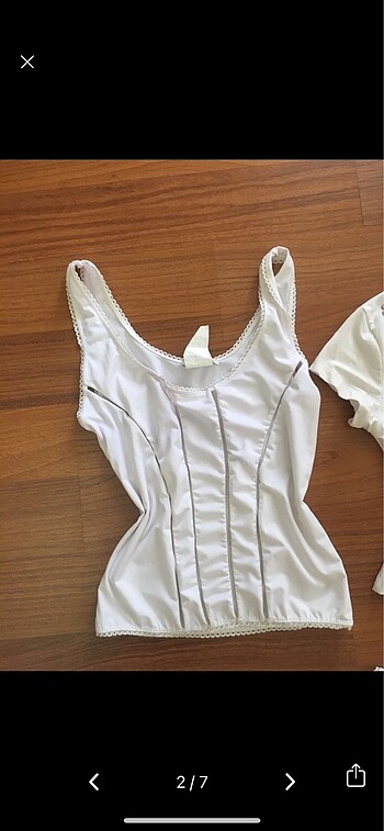 LOLİTA BLUZ YENİ CROP - Görsel 2