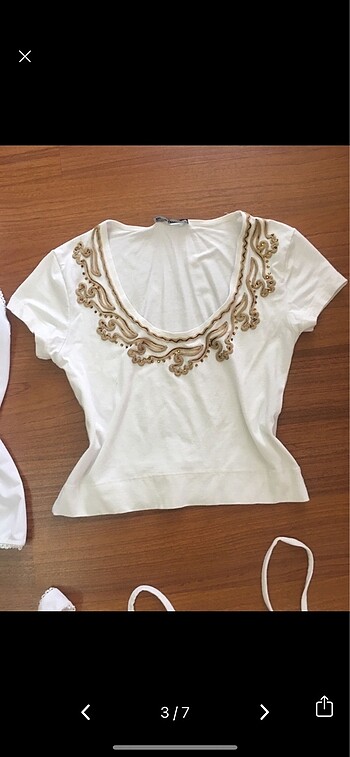 LOLİTA BLUZ YENİ CROP - Görsel 3