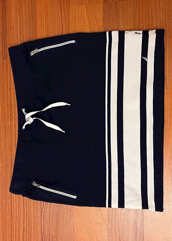 NAUTİCA Fermuarlı Çizgili Mini Etek - Görsel 6