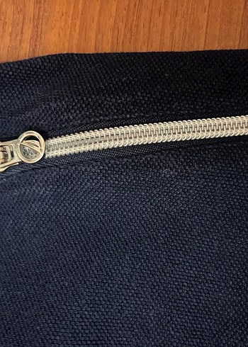 NAUTİCA Fermuarlı Çizgili Mini Etek - Görsel 3