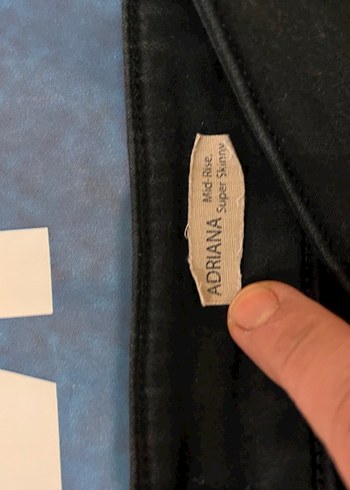 Siyah Slim FitMAVİ ADRİANA Kot Pantolon - Görsel 4